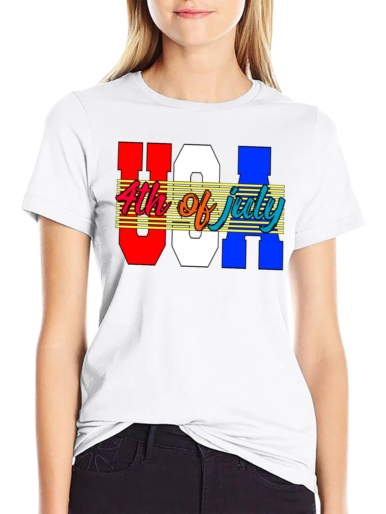 USA 4th of July Patriotic T-Shirt