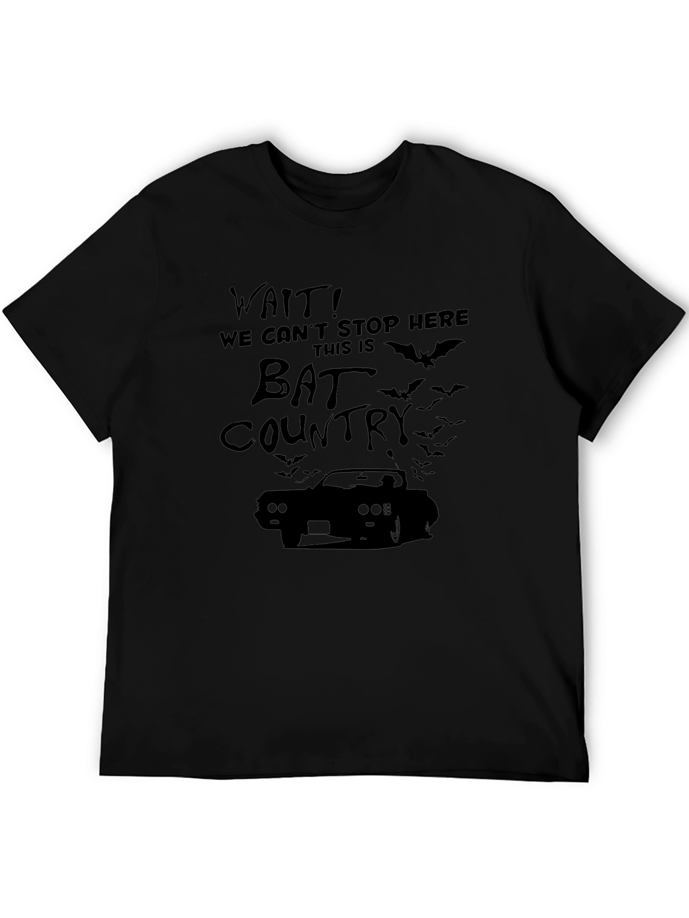 Bat Country Graphic Tee - Mens Black T-Shirt
