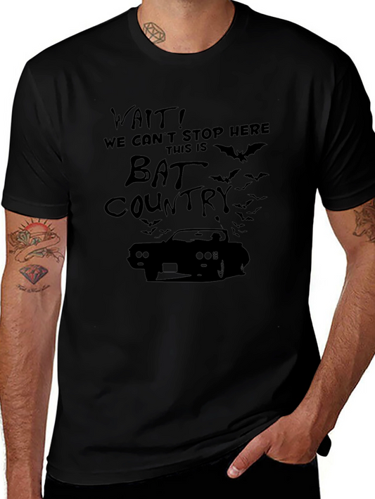 Bat Country Graphic Tee - Mens Black T-Shirt