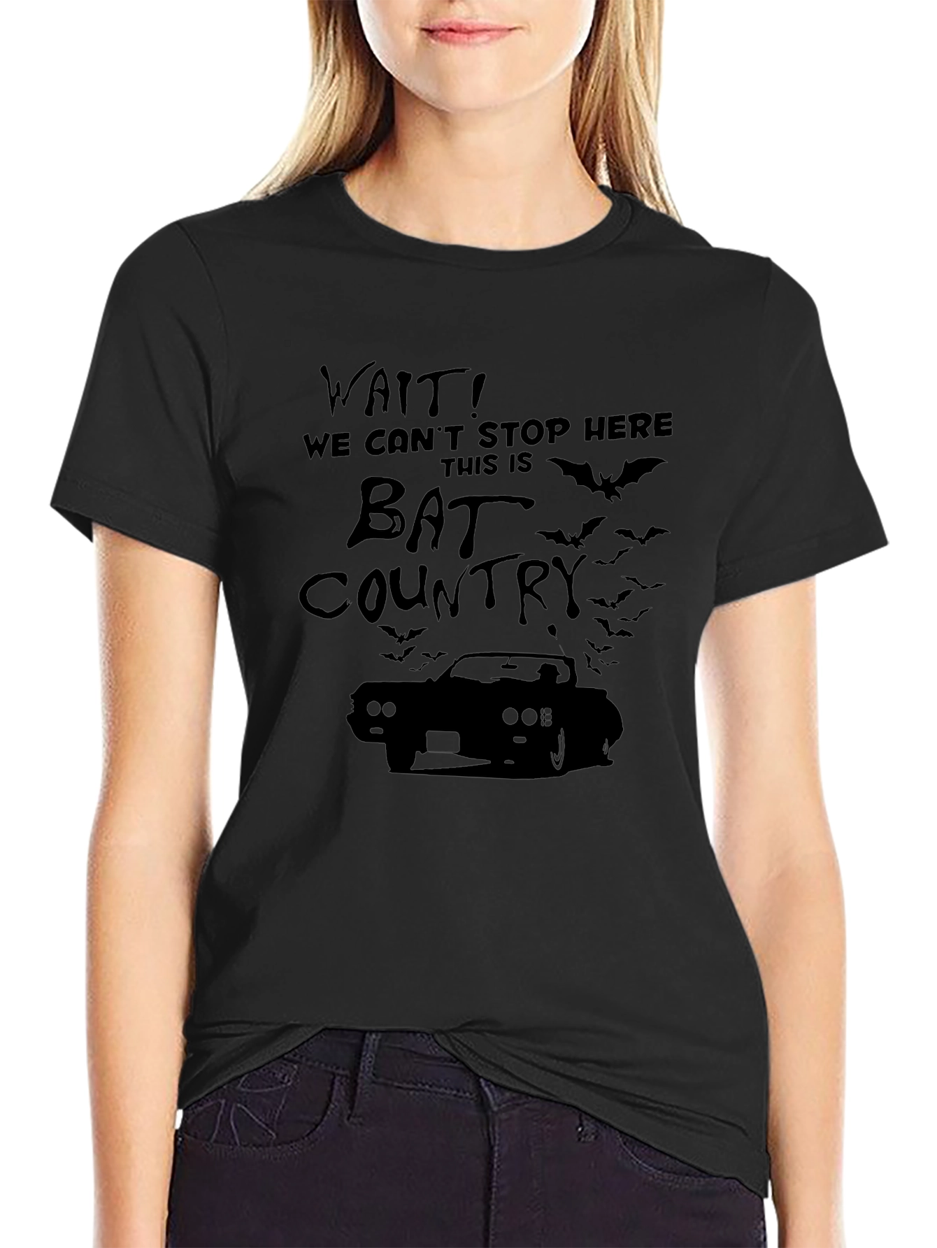 Bat Country Graphic Tee - Mens Black T-Shirt