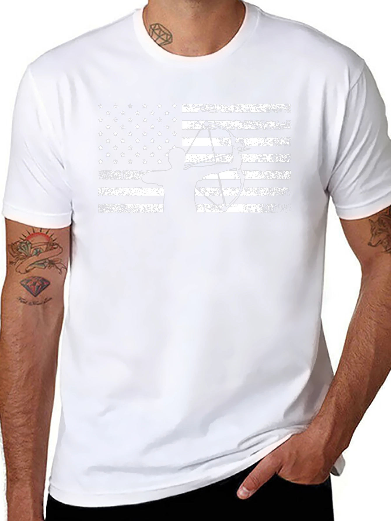 Archer American Flag T-Shirt