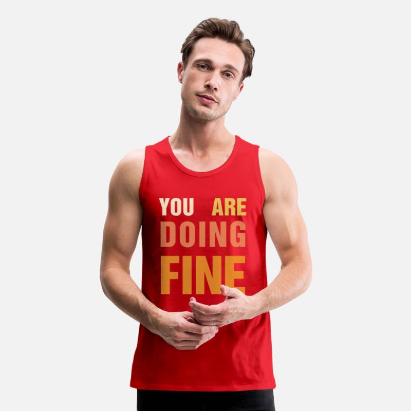 You Are Doing Fine – Uplifting Message Design