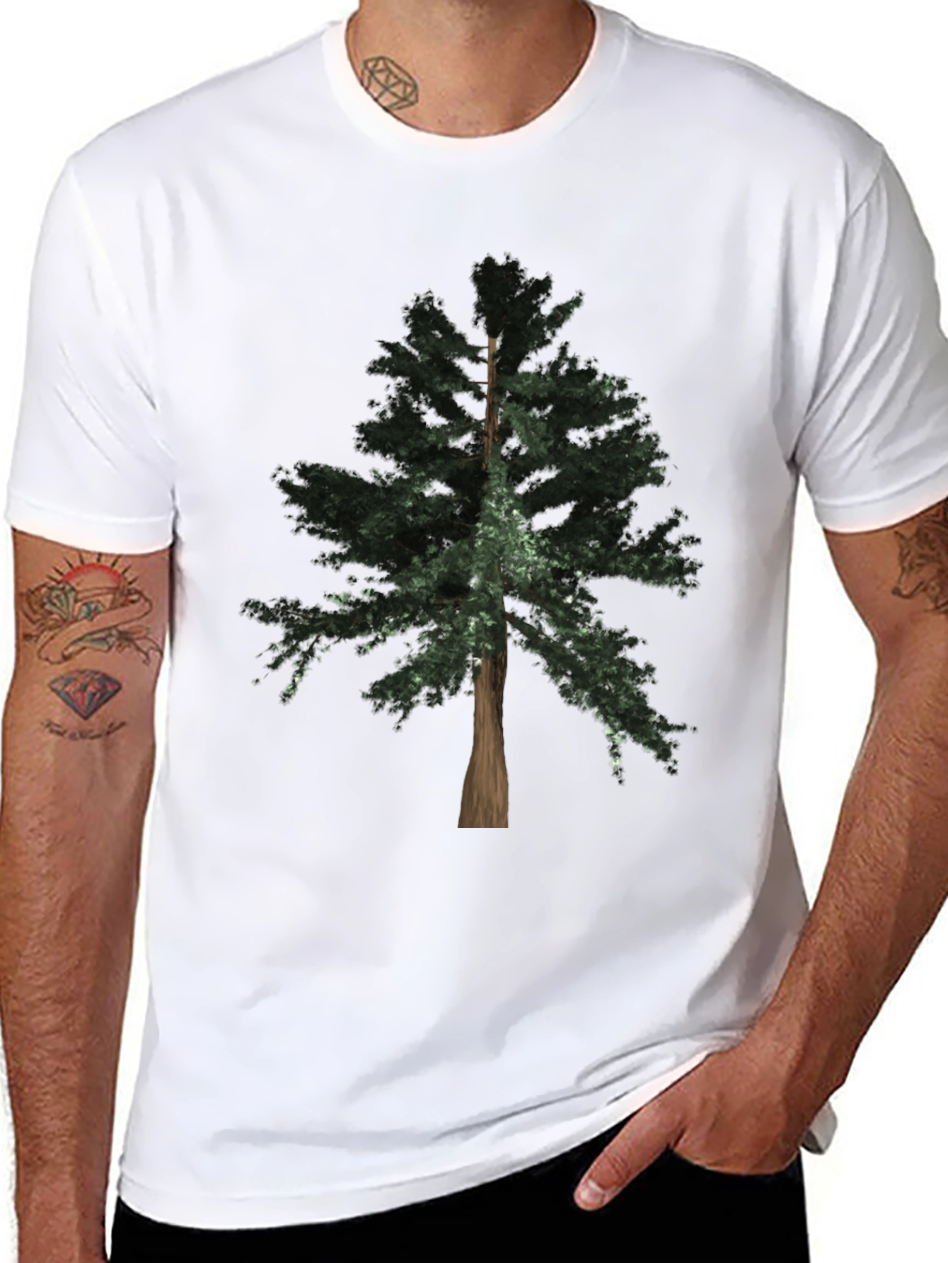 Tree Graphic T-Shirt - Nature Lover Tee