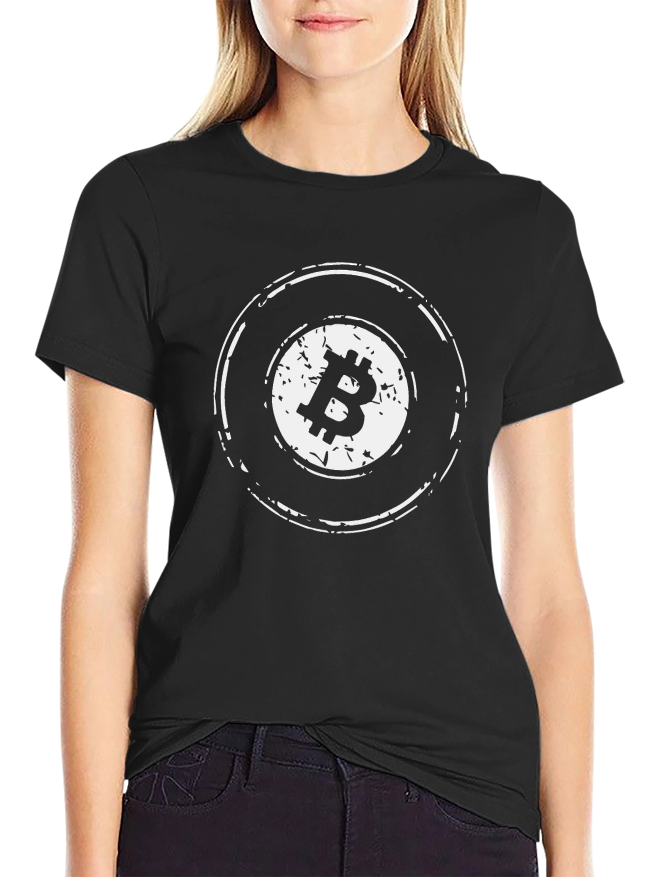 Bitcoin Eight Ball Graphic Tee - Crypto T-Shirt