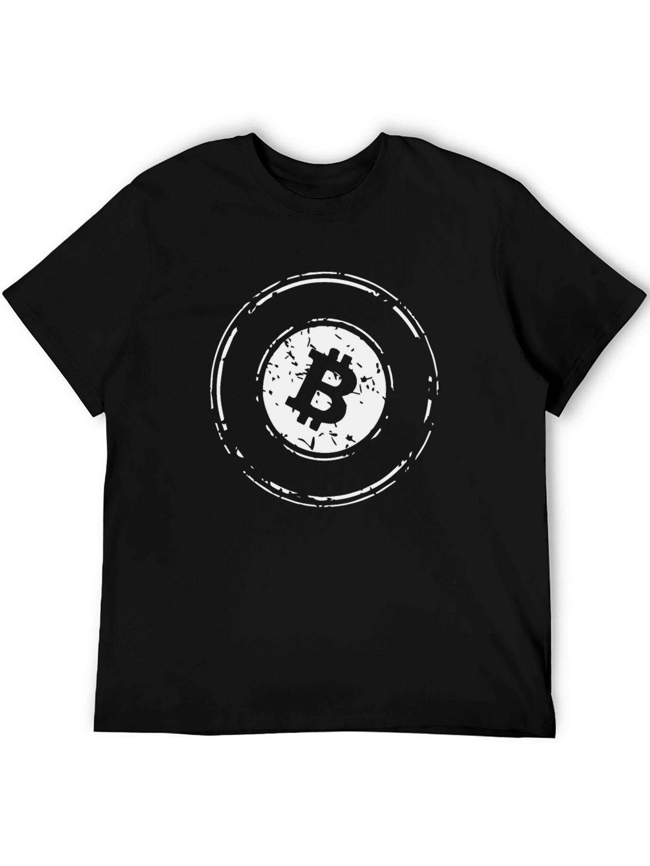 Bitcoin Eight Ball Graphic Tee - Crypto T-Shirt