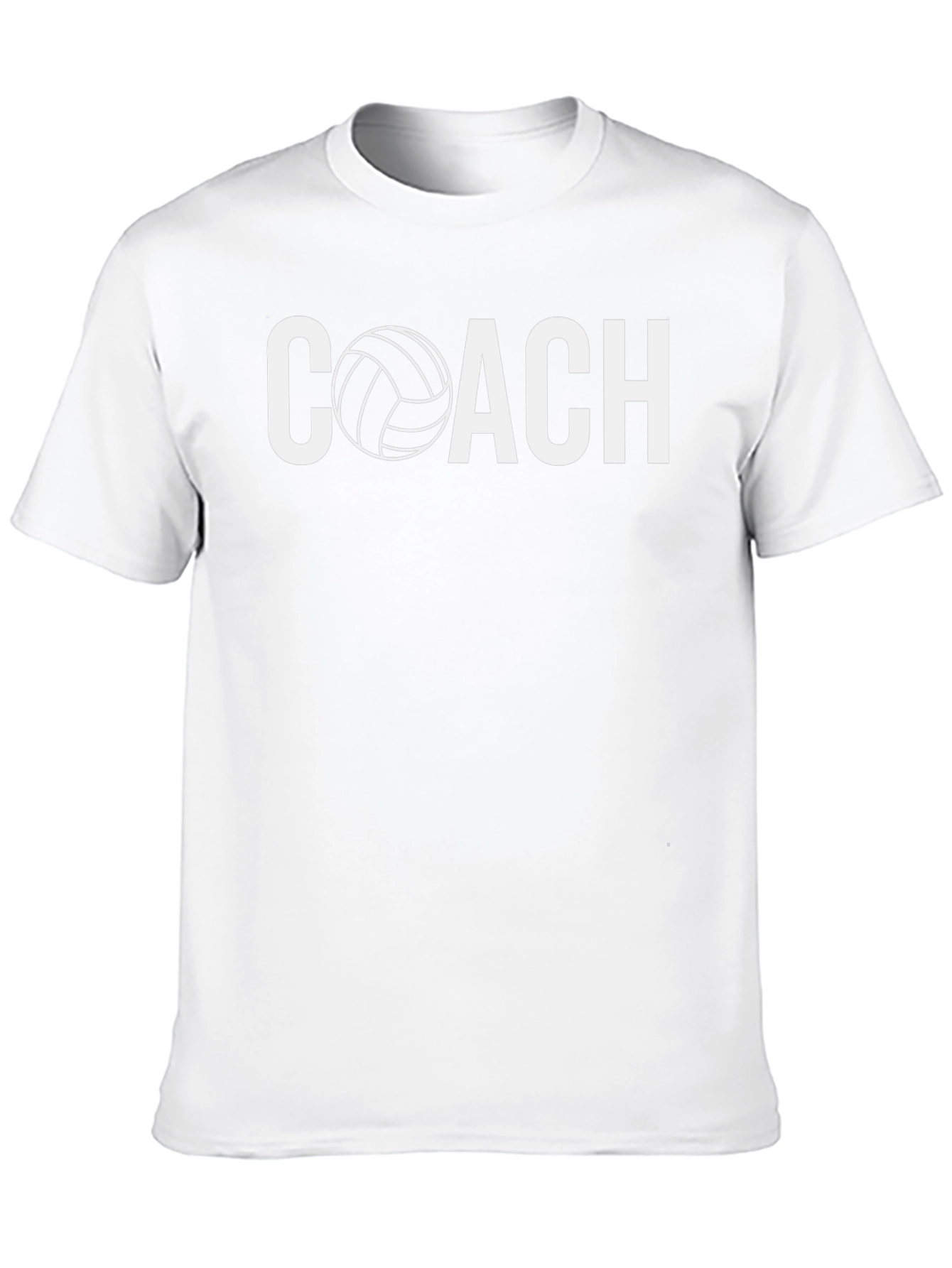 Volleyball Coach Graphic Tee - Sports Apparel